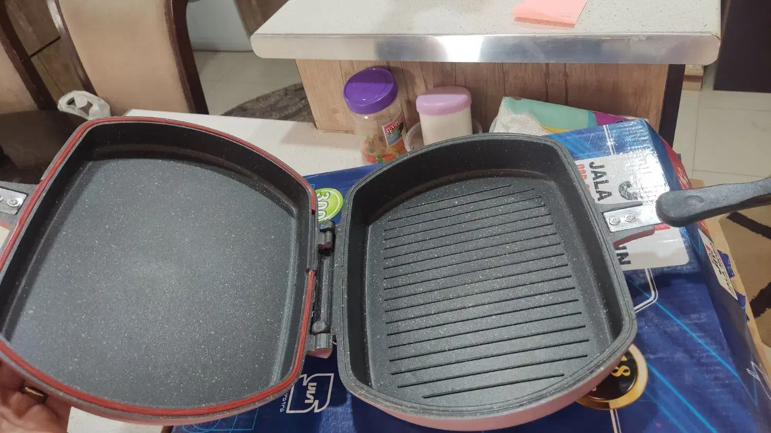 ماهیتابه رژیمی|ظروف پختوپز|کاشان, فین بزرگ|دیوار