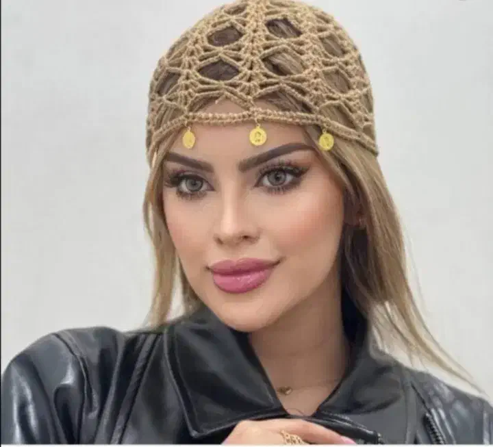 کلاه توری قلاب بافی|لباس|شاهین‌شهر, بوستان حافظ|دیوار