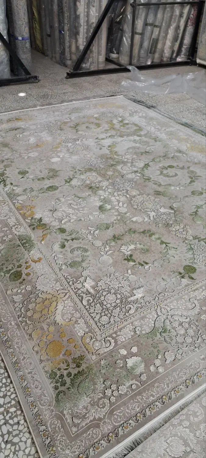 فرش ماشینی 1200 شانه گلبرجسته قیمت کارخانه|فرش|ایلام, |دیوار