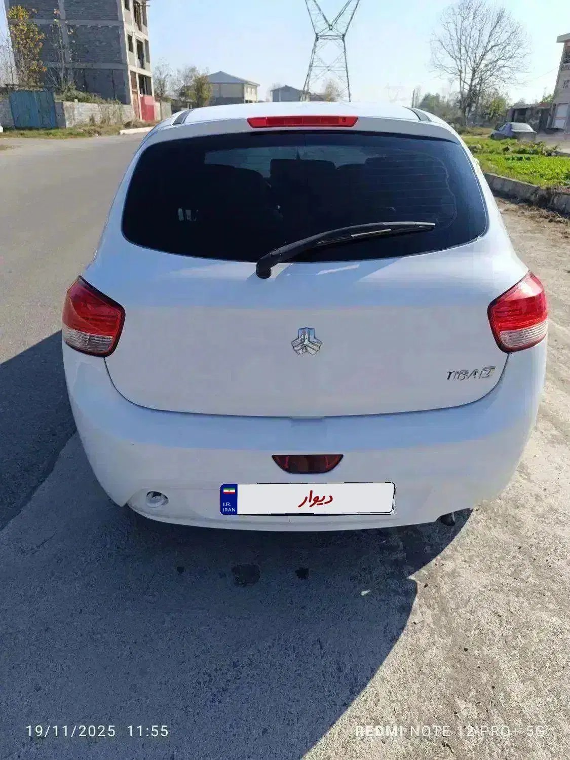 تیبا 2 بی رنگ بی ضربه... فابریک کمپانی|خودرو سواری و وانت|آستانه اشرفیه, |دیوار