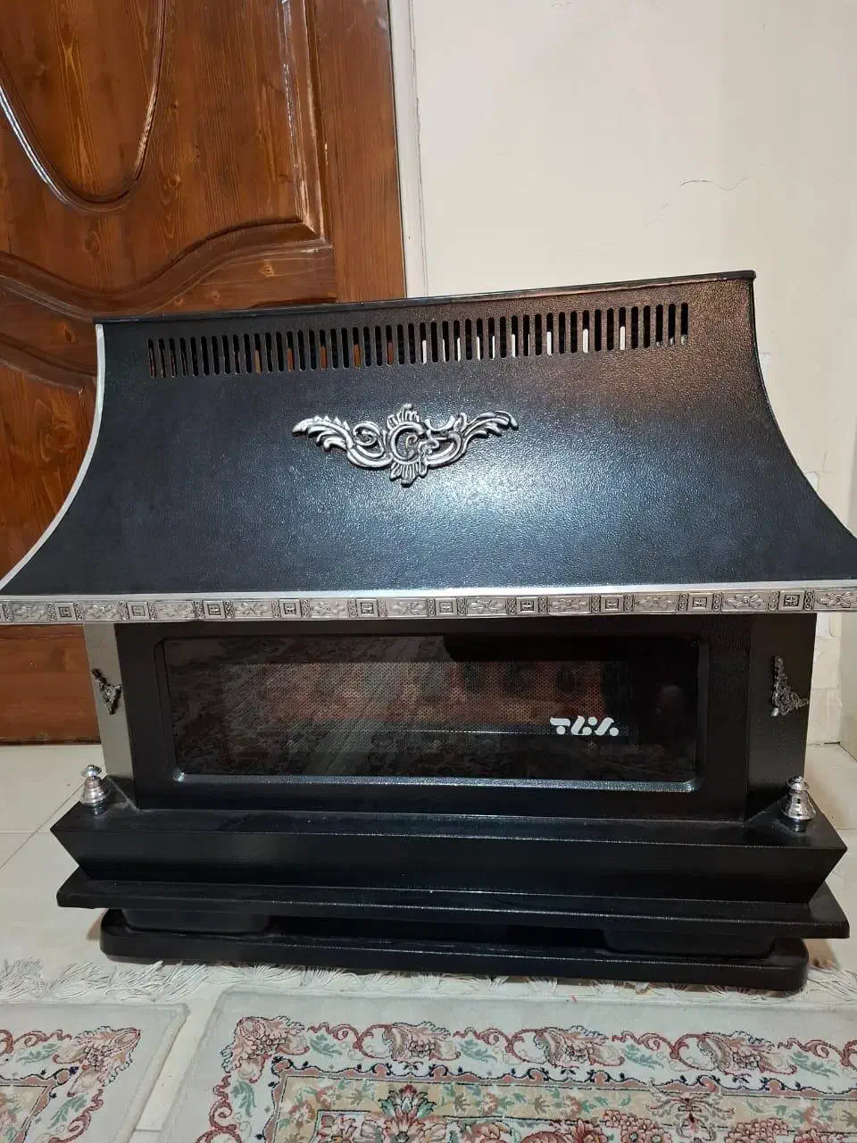 بخاری گازی طرح شومینه مدل برفاب در حد نو|بخاری، هیتر، شومینه|تهران, کیانشهر|دیوار