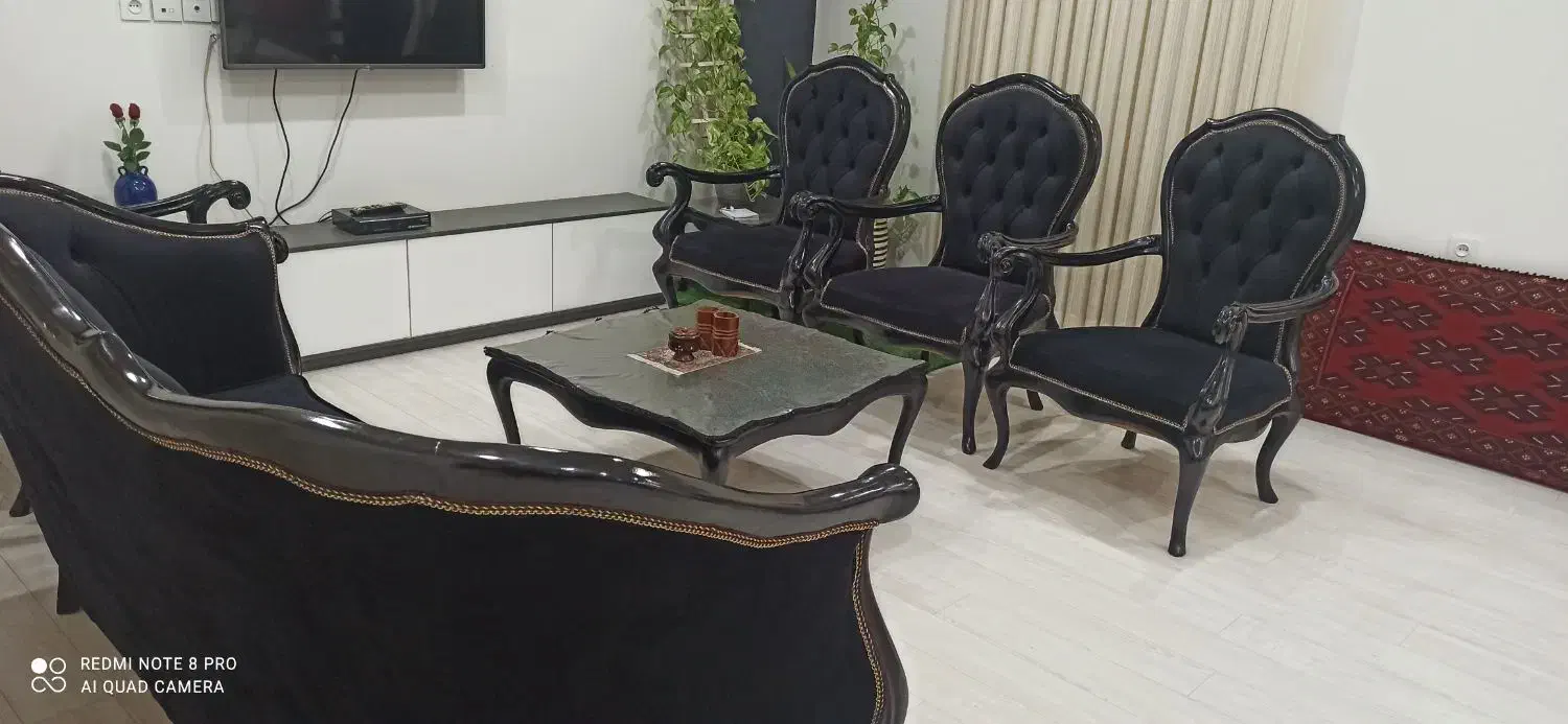 مبلمان سنگین چوب|مبلمان خانگی و میز عسلی|گنبد کاووس, |دیوار