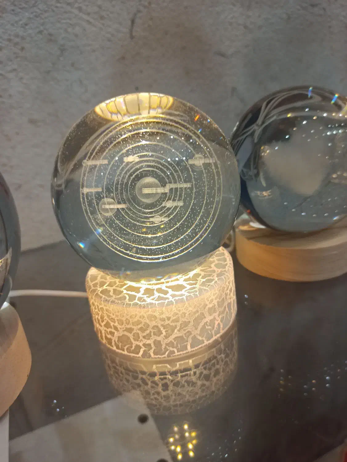 گوی کریستال|چراغ خواب و آباژور|تاکستان, |دیوار