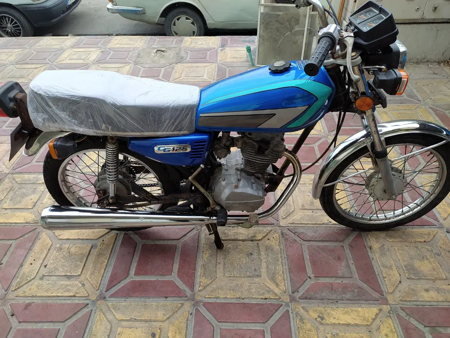 موتورسیکلت نامی مزایده پلاک ملی|موتورسیکلت|خورموج, |دیوار