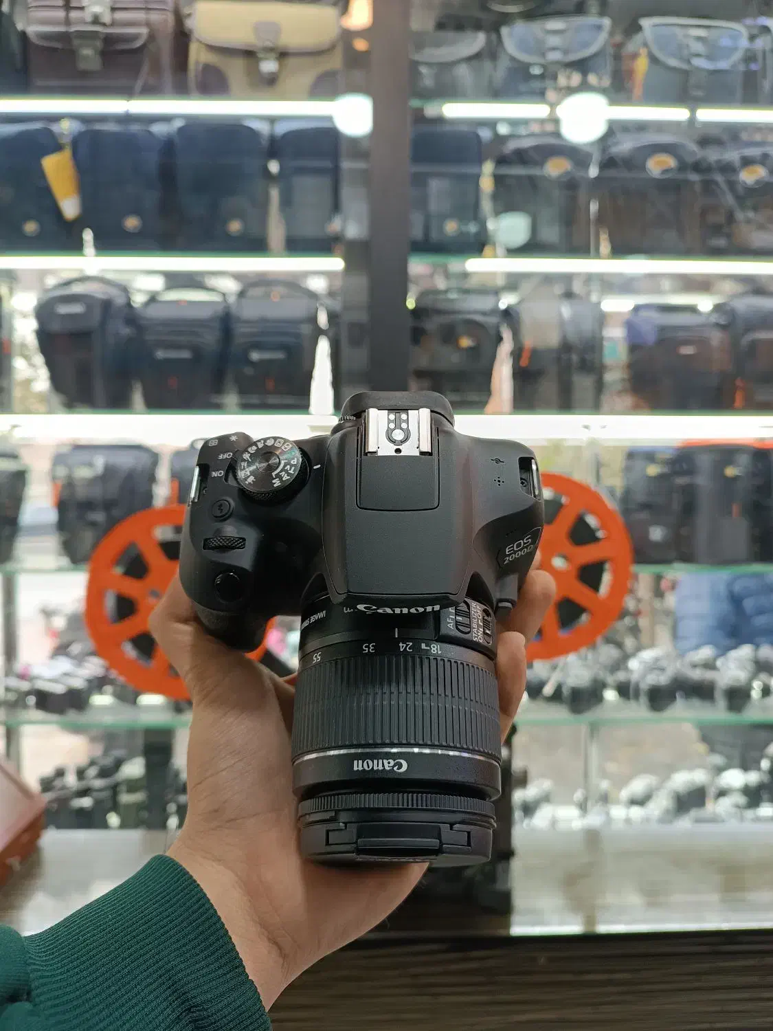 canon 2000D lens18-55 (مشابه آکبند)|دوربین عکاسی و فیلم‌برداری|تهران, پامنار|دیوار