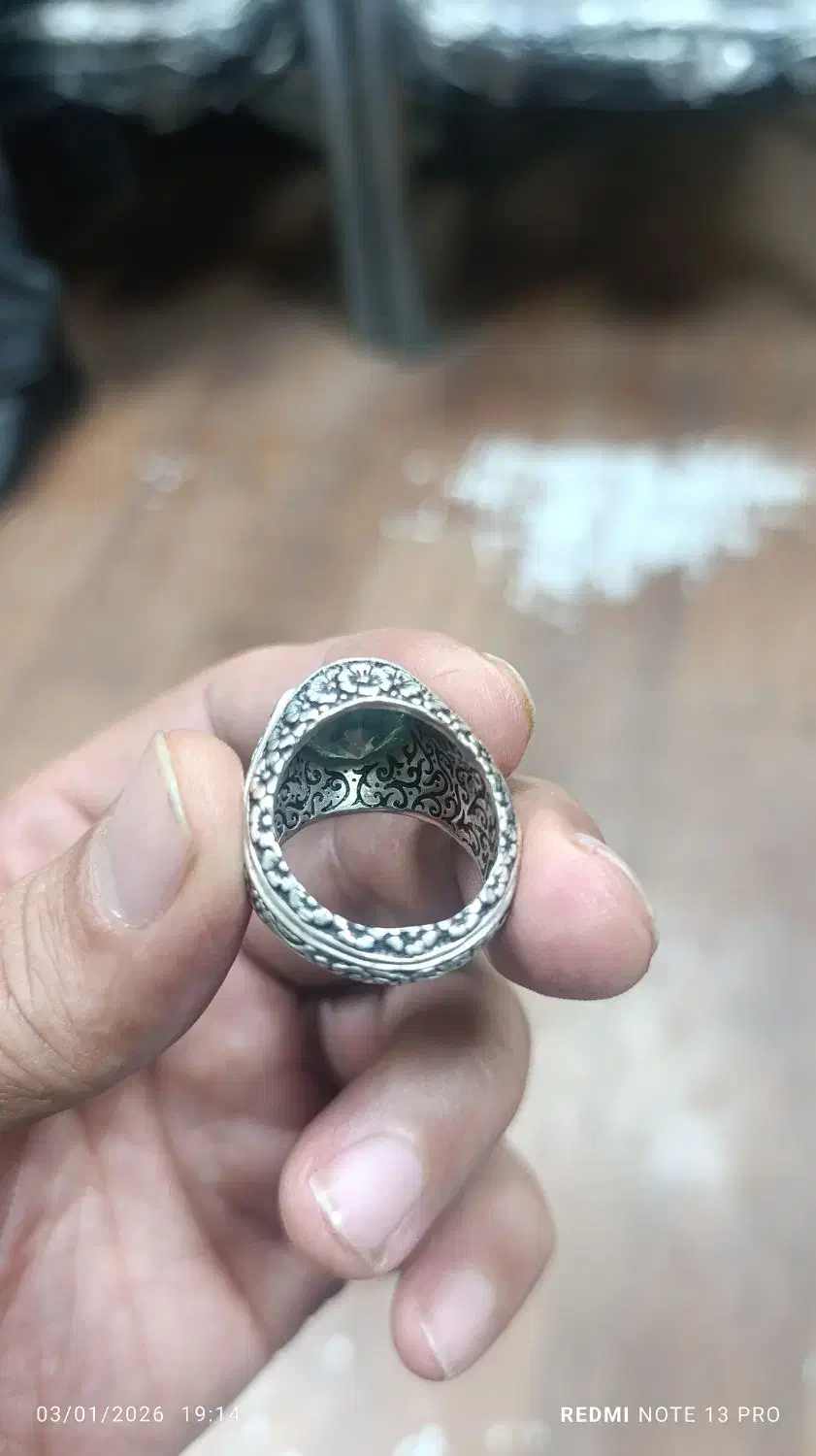 انگشتر نقره|کلکسیون اشیاء عتیقه|هشتگرد, شهرک ولیعصر (مصلی)|دیوار