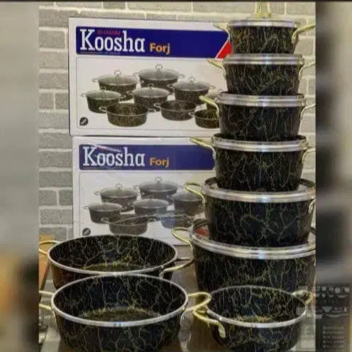 قابلمه های  ۱۵ پارچ کوشا|ظروف پخت‌وپز|برازجان, |دیوار