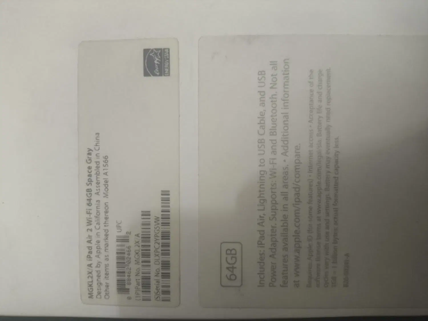 آیپد اپل iPad Air 2  حافظه 64 گیگ  تمیز|تبلت|تهران, دردشت|دیوار