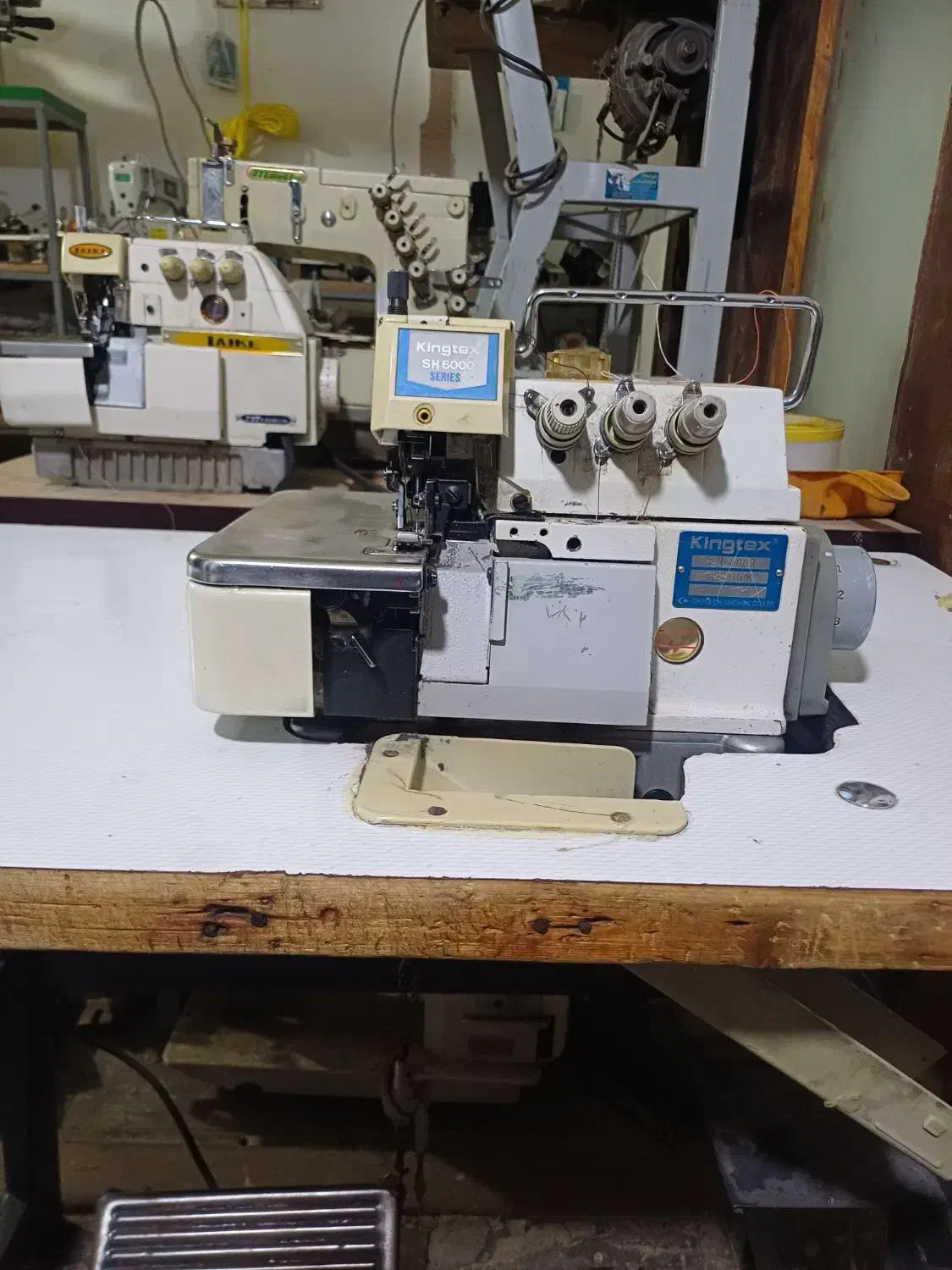 سردوز کنتکس ۳نخ سالم بیصدا تایوانی|چرخ خیاطی و ریسندگی|اصفهان, شاهد|دیوار