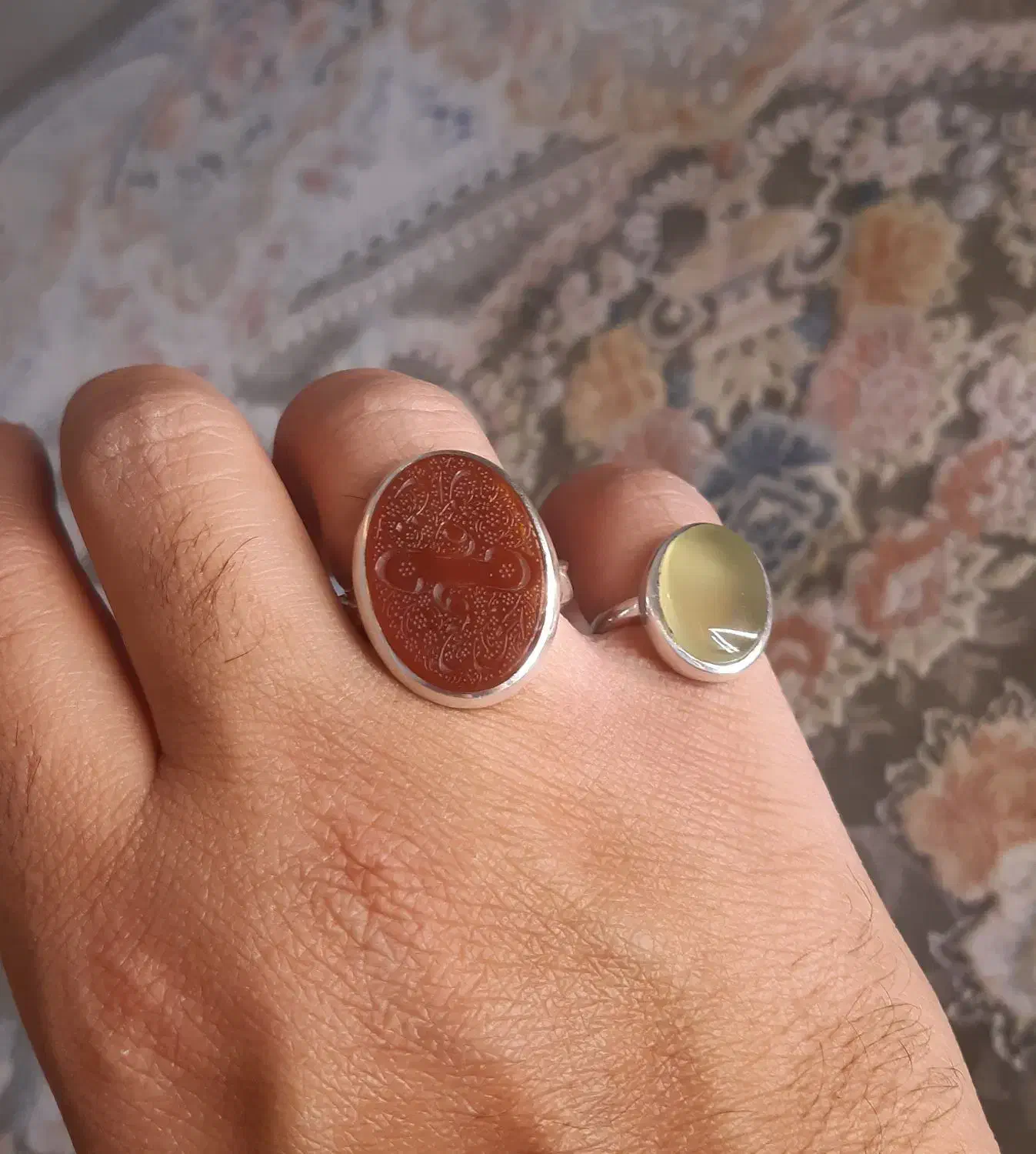 انگشتر عقیق فروش کلی|جواهرات|کرمانشاه, |دیوار