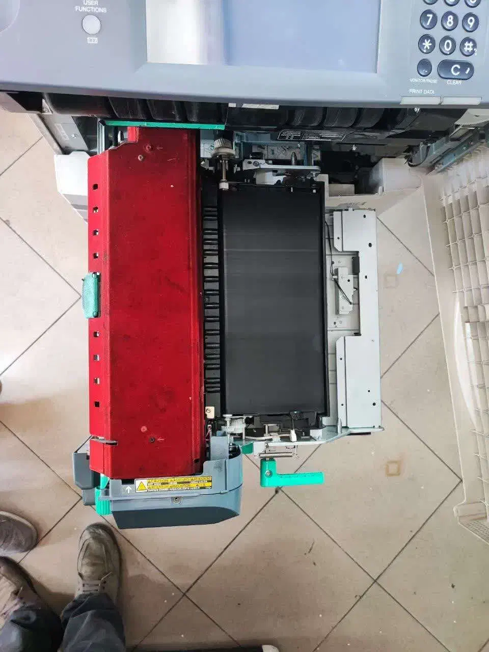 توشیبا toshiba e studio 853 استوک اروپا|پرینتر، اسکنر، کپی، فکس|قم, امامزاده ابراهیم|دیوار