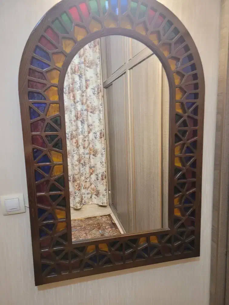 آیینه چوب روسی|آینه|تهران, چهارصد دستگاه|دیوار