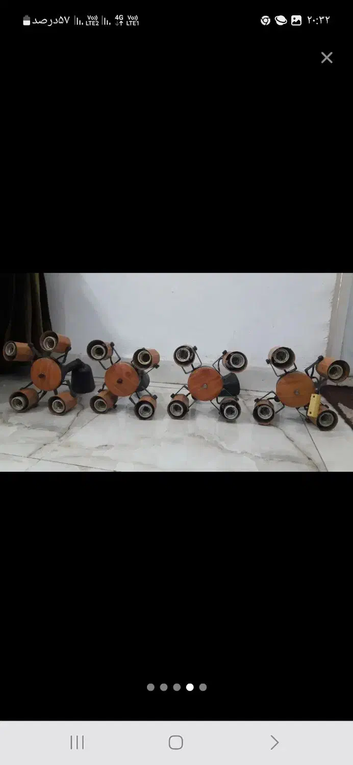 لوستر|لوستر و چراغ آویز|اهواز, کوی علوی|دیوار