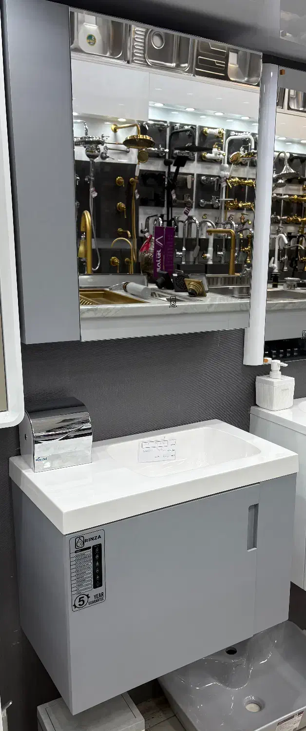 روشویی های کمدی لوکس برند رینزا|لوازم سرویس بهداشتی|شیراز, کلاهدوز|دیوار