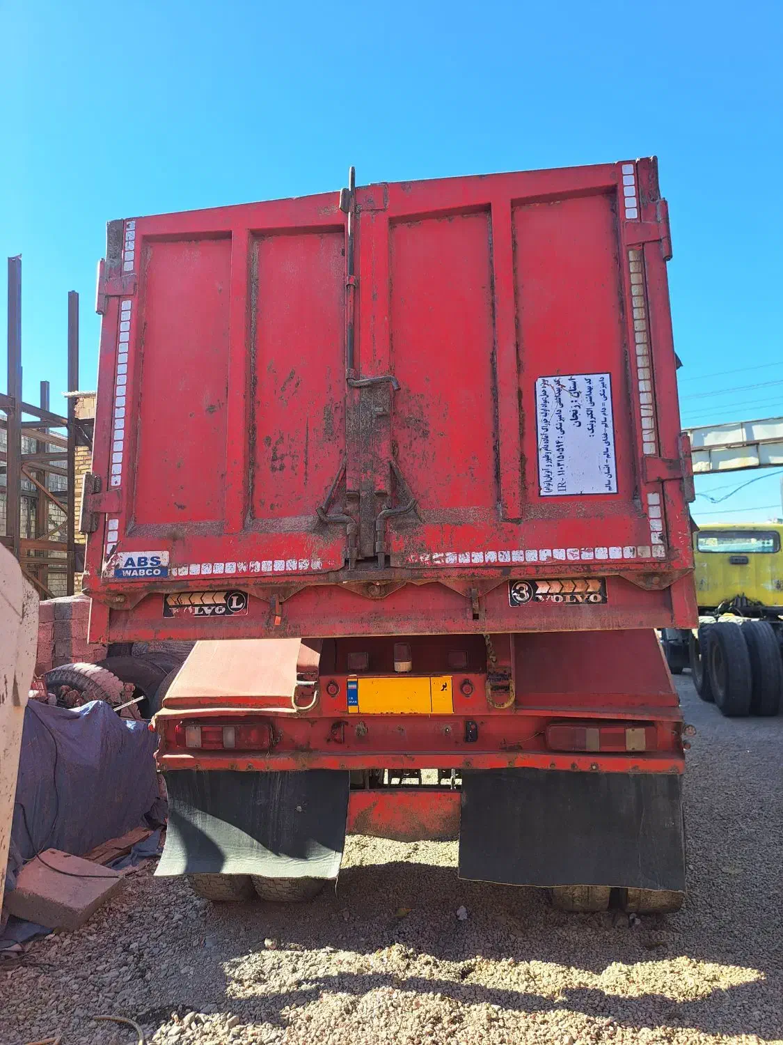 تریلی کمپرسی دستگاه اچ جک ترک|خودرو سنگین|آبگرم, |دیوار