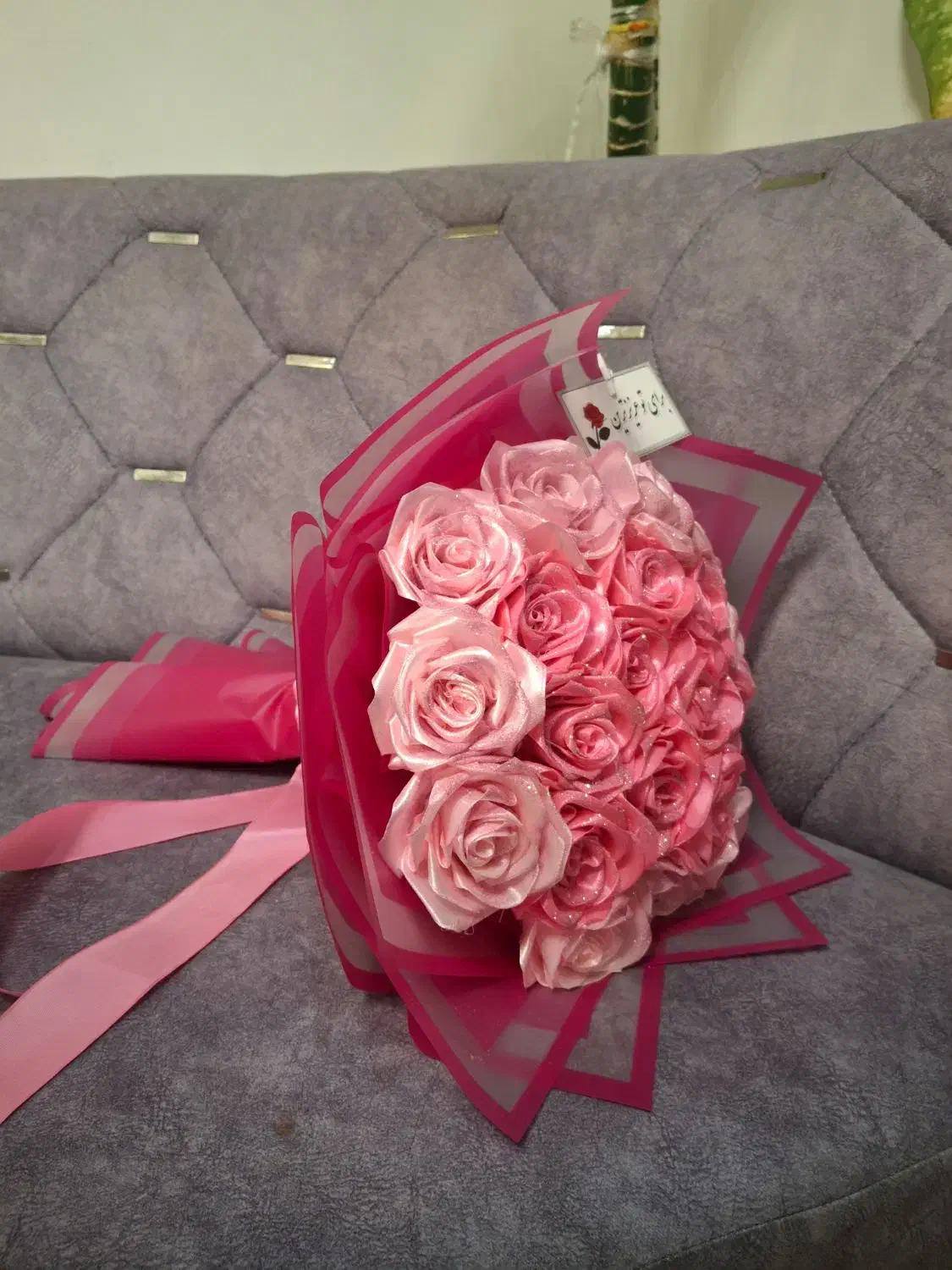 انواع گل های روبانی|گل مصنوعی|شیراز, پشم شیشه|دیوار