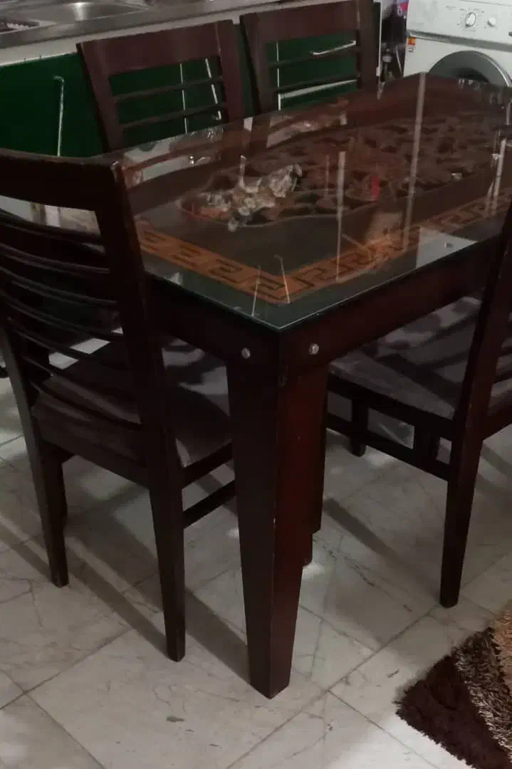 میز غذا خوری|میز و صندلی غذاخوری|رودهن, |دیوار