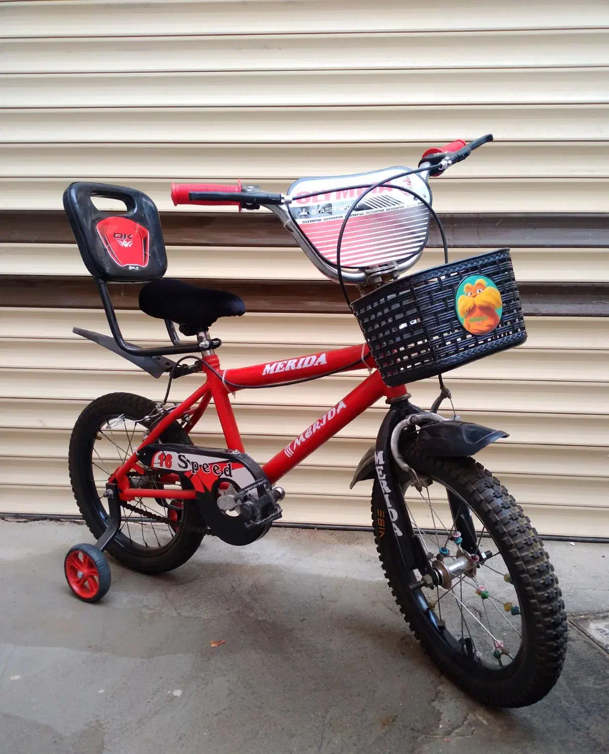 دوچرخه مریدا لاستیکهای نونو ۱۶|اسباب‌بازی بچه|تبریز, |دیوار