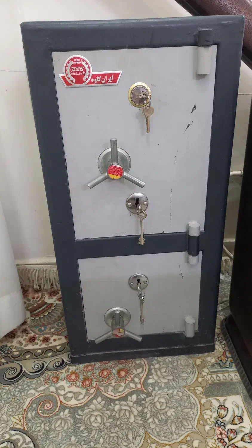 گاوصندوق تمیز وسالم دوطبقه|ابزارآلات|تایباد, |دیوار