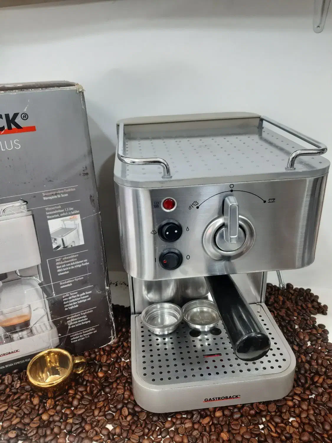 اسپرسوساز گاستروبک42606(اصل آلمان)|سماور، چایساز، قهوهساز|مشکیندشت, |دیوار