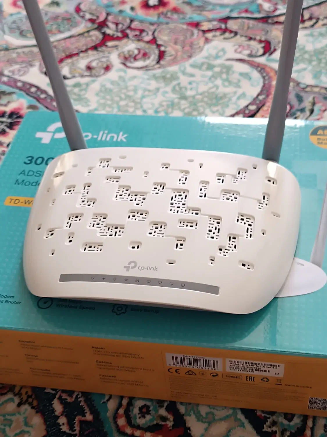 مودم +TP link ADSL2|مودم و تجهیزات شبکه|قزوین, |دیوار