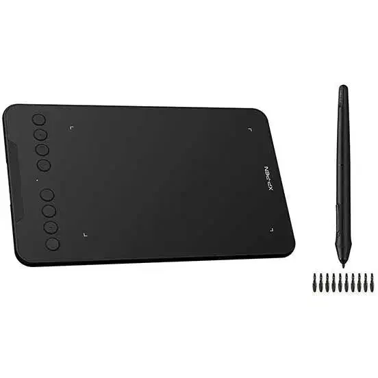 قلم نوری xp pen deco mini7|قطعات و لوازم جانبی رایانه|قم, دانشگاه قم|دیوار