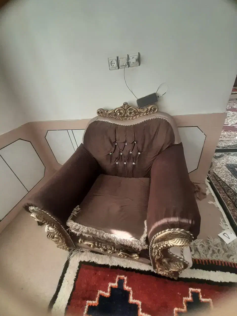 مبل ۷ نفره راحتی|مبلمان خانگی و میز عسلی|کازرون, |دیوار