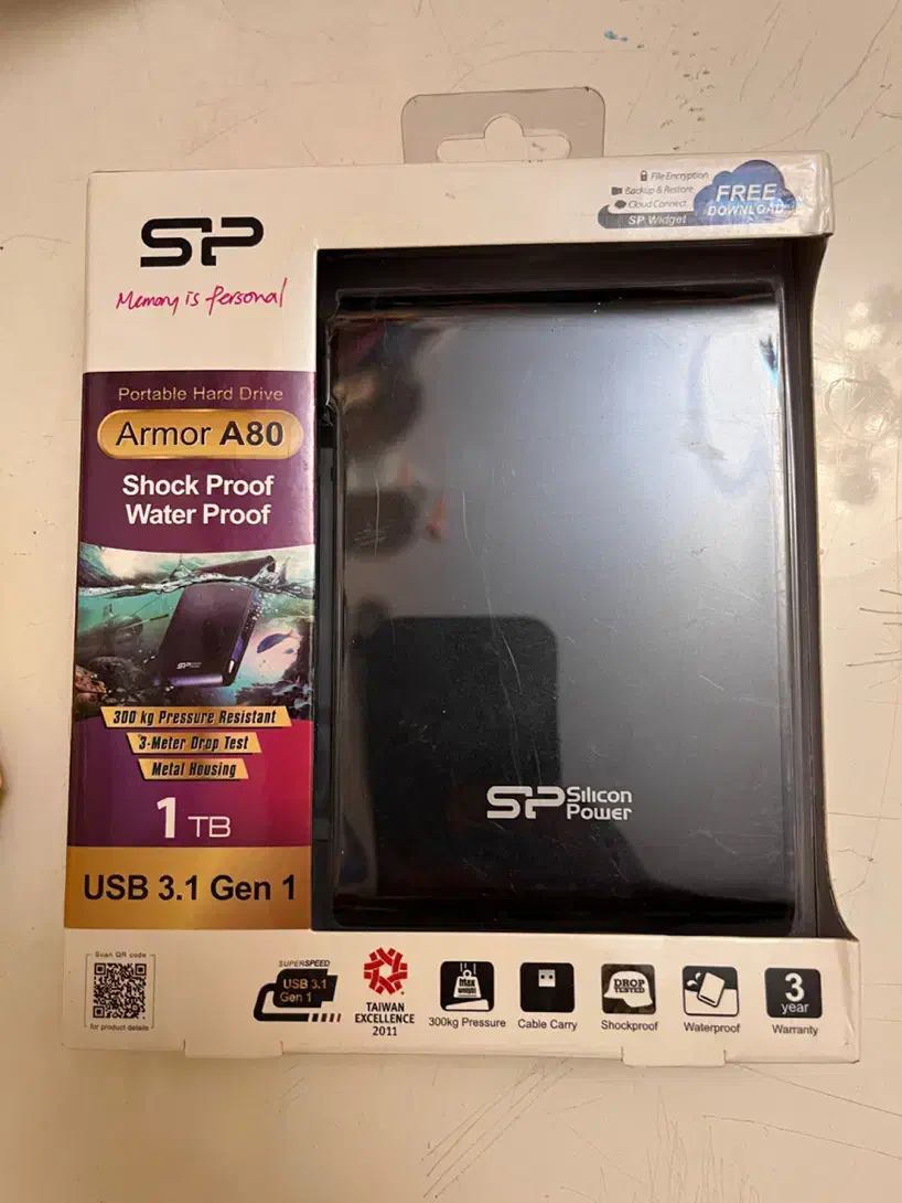 هارد اکسترنال 1 ترابایت|قطعات و لوازم جانبی رایانه|تهران, جنت‌آباد مرکزی|دیوار