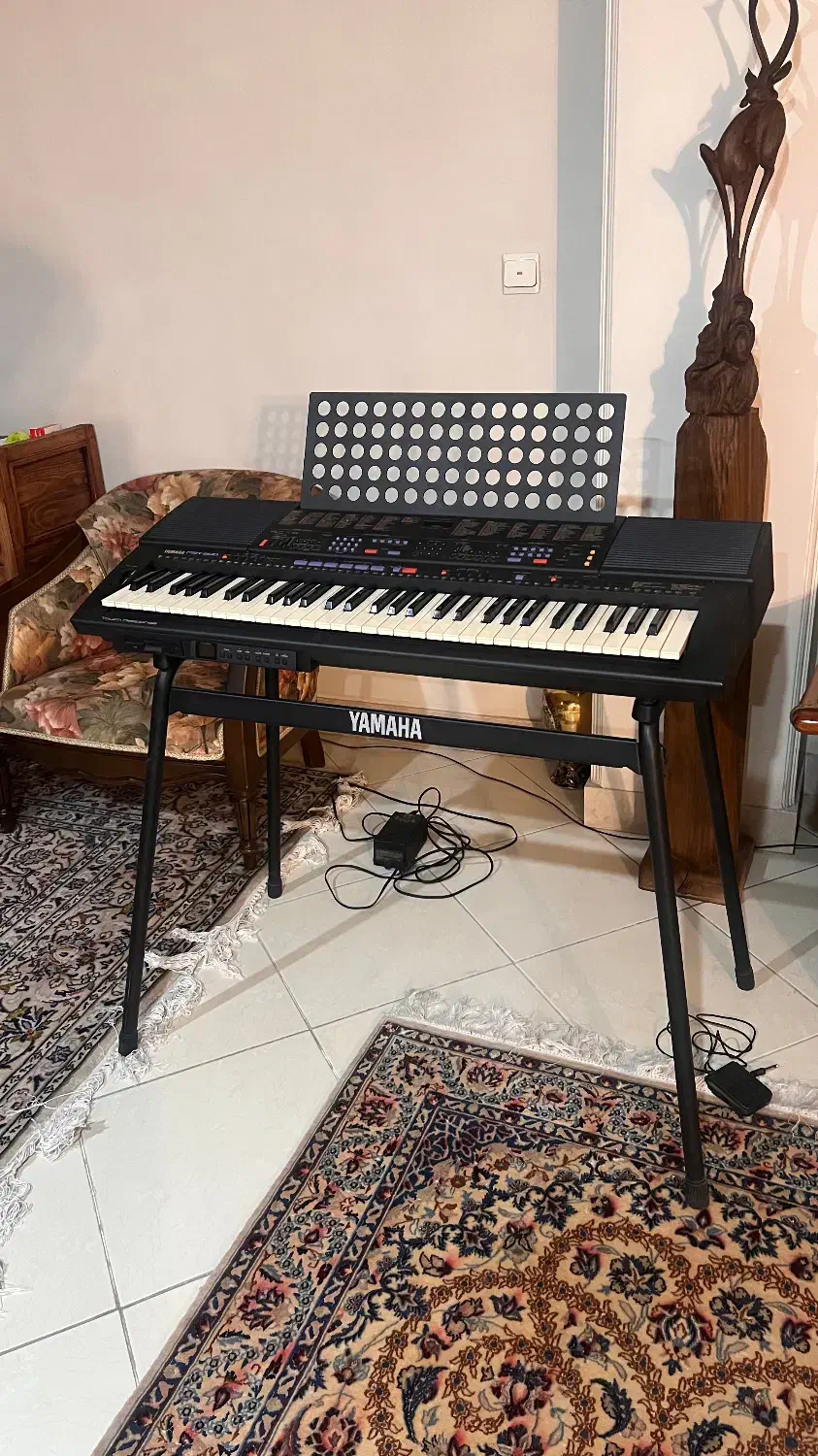 کیبورد یاماها PSR-600 ژاپنی|پیانو، کیبورد، آکاردئون|تهران, مهران (سیدخندان)|دیوار
