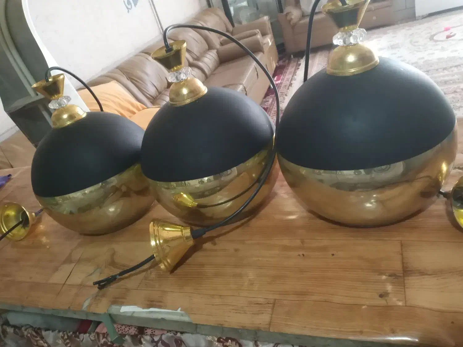 ۳عددلوسترآویز.آشپزخانه یاکافی شاپ|لوستر و چراغ آویز|خواف, |دیوار