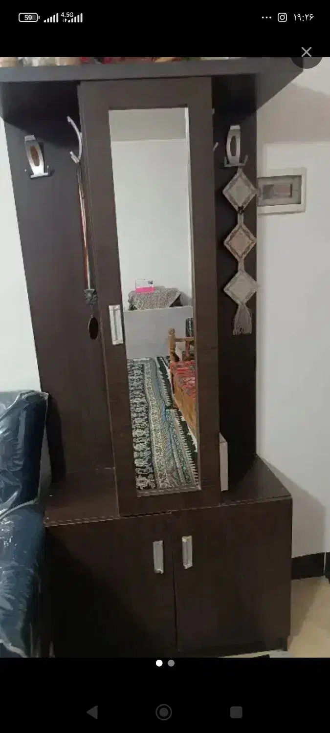 جا کفشی جا دار و سالم|جاکفشی، کمد، دراور|پاکدشت, پاکدشت (مامازند)|دیوار