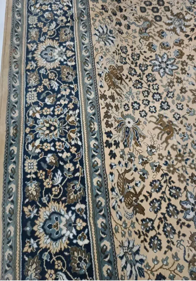 فرش ۱۲ متری کرم|فرش|لنجان, |دیوار