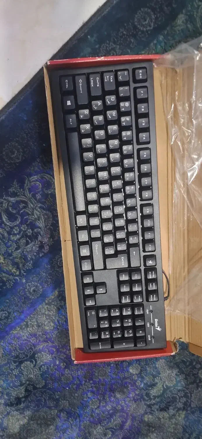 کیبورد جنیوس|قطعات و لوازم جانبی رایانه|رشت, خمیران زاهدان|دیوار