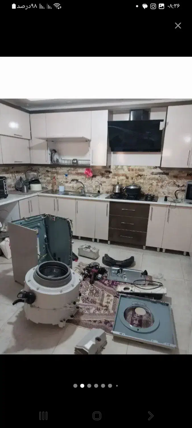 تعمیرات تخصصی لباسشویی جارو برقی درب مغازه و سیار|خدمات پیشه و مهارت|بندرعباس, |دیوار