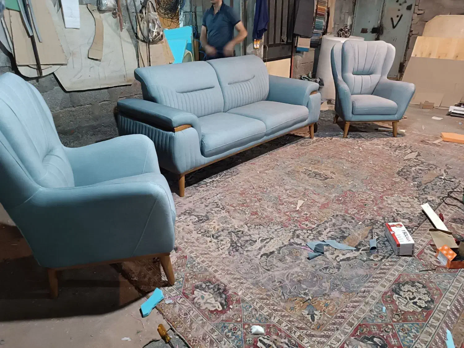 تعمیر انواع مبل راحتی و استیل|خدمات پیشه و مهارت|آق قلا, |دیوار