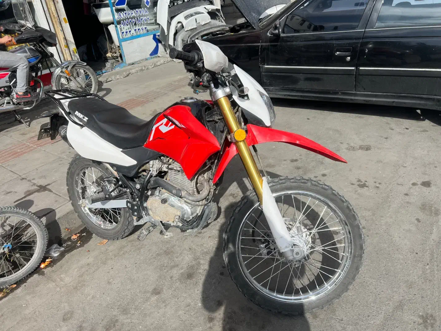 تریل ۲۵۰ mkz|موتورسیکلت|کرج, احدآباد|دیوار