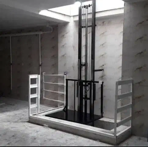 اسانسور هیدرولیک|ماشین‌آلات صنعتی|رباط‌کریم, رباط‌کریم|دیوار