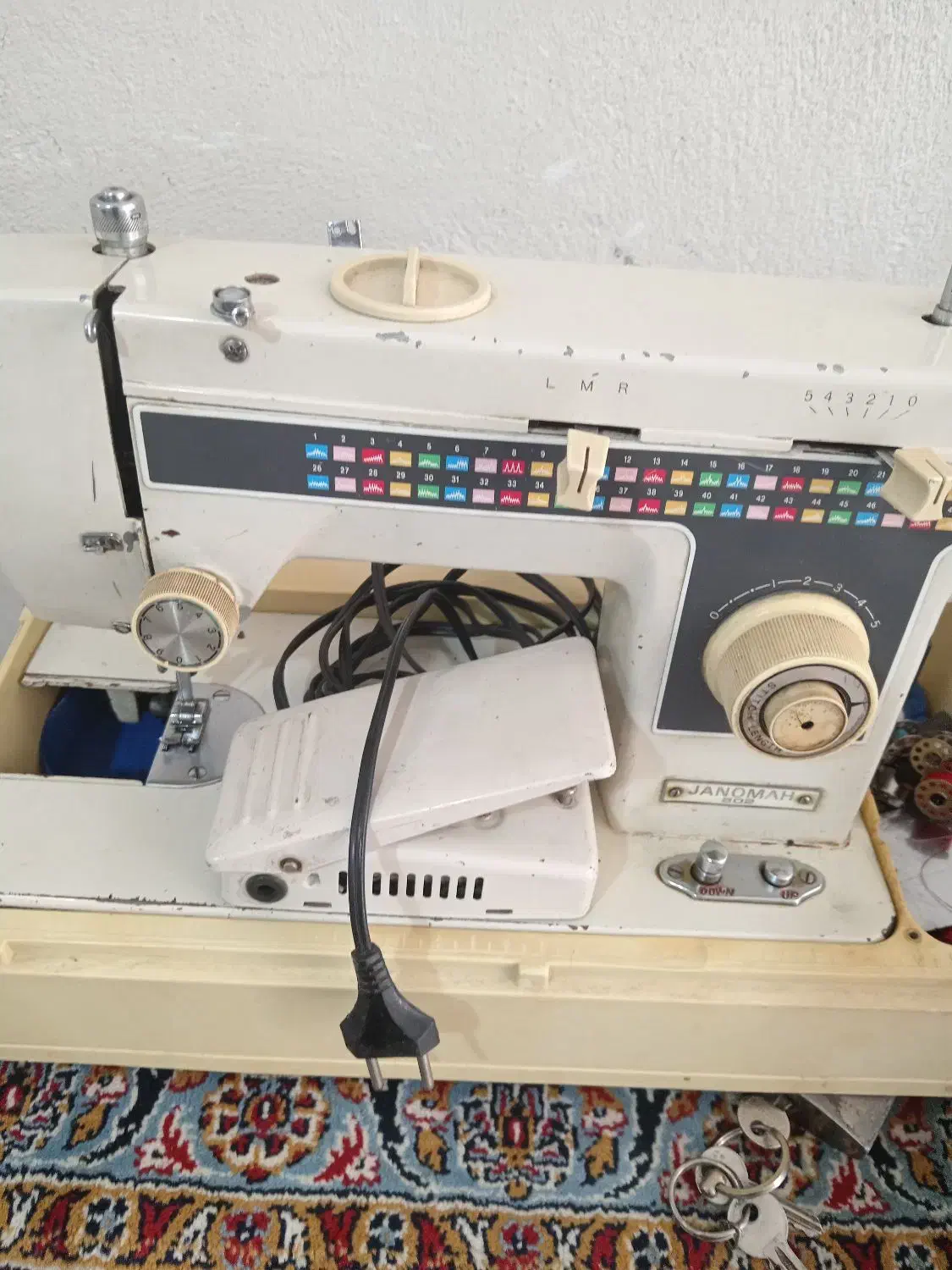 چرخ خیاطی،، سردوزپروانه،، چرخ خیاطی ژانومه 802|چرخ خیاطی و ریسندگی|کرمانشاه, |دیوار