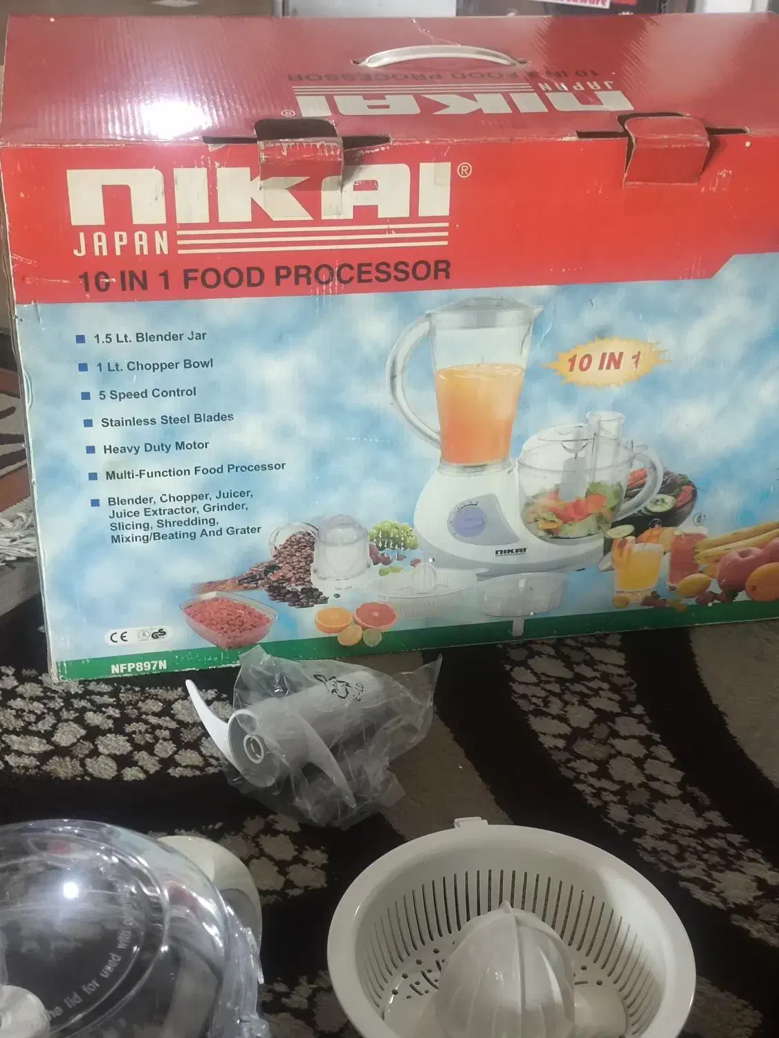 غذاساز ژاپنی 10 کاره|خردکن، آسیاب، غذاساز|شاهین‌شهر, عطار|دیوار