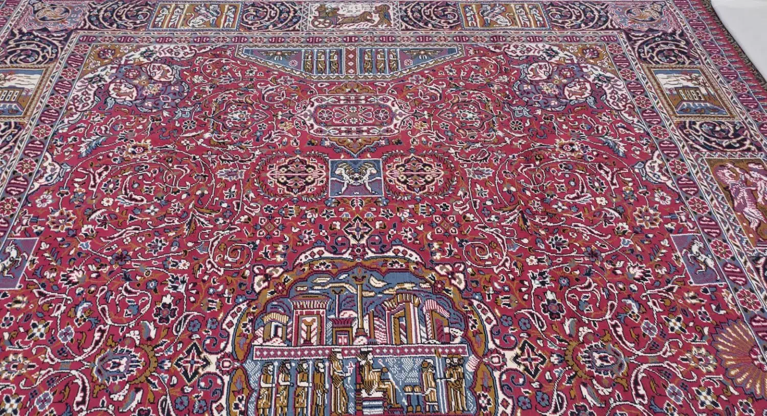 فرش ۱۲ متری کار کرده|فرش|مبارکه, |دیوار