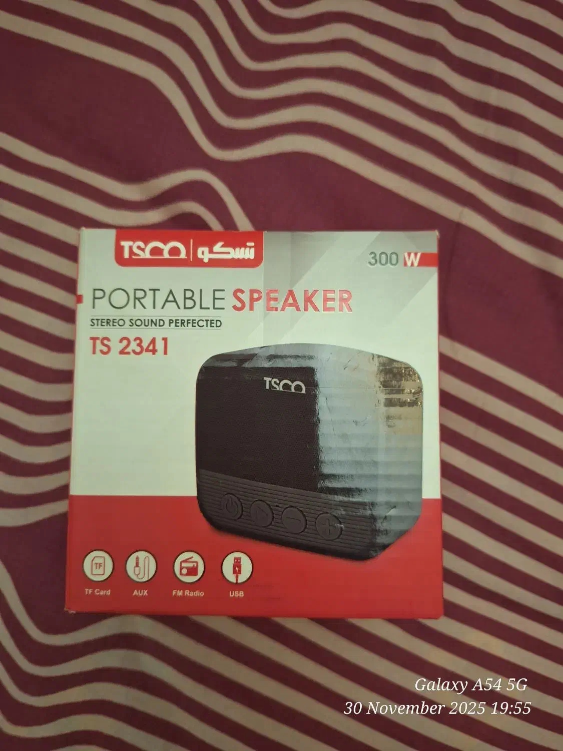 اسپیکر بلوتوثی تسکو|پخشکننده همراه|کرج, باغستان|دیوار