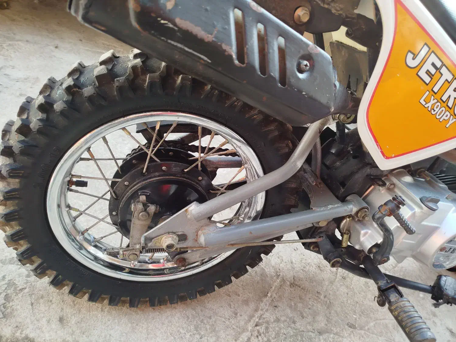 موتور مینی جترو 90 سی سی|موتورسیکلت|رشت, کوی امام رضا|دیوار