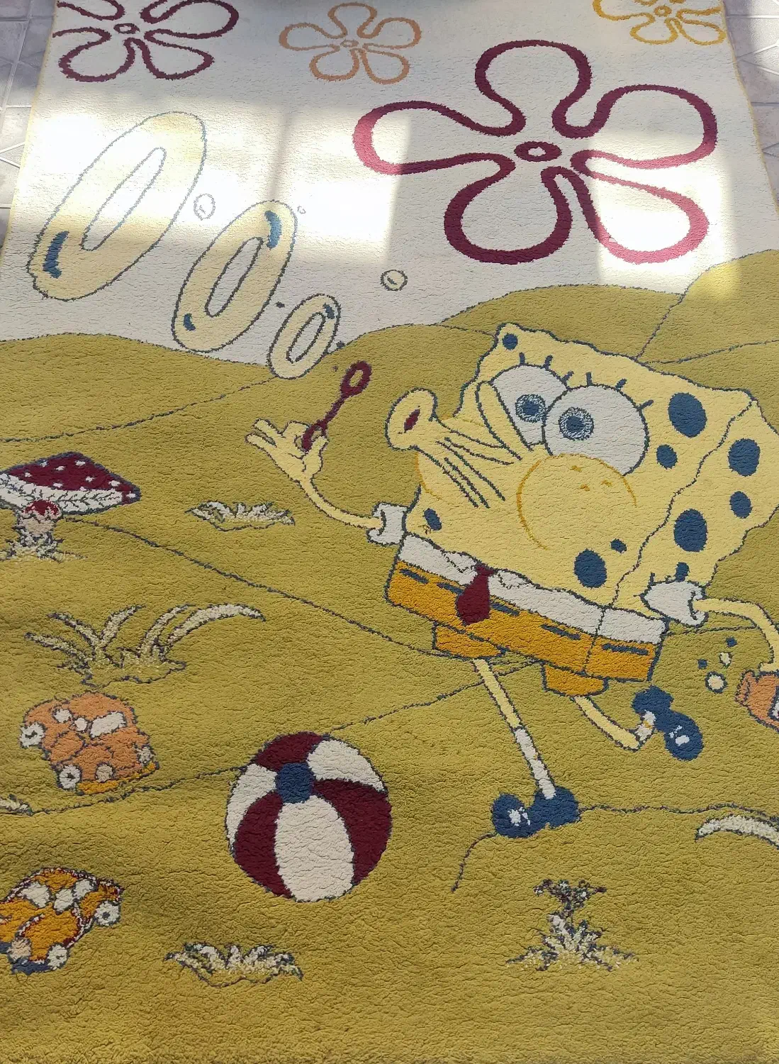 گلیم فرش کودک|گلیم، جاجیم، گبه|فلاورجان, |دیوار