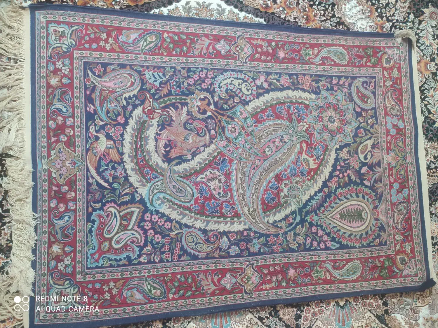 فرش دستباف زرع و نیم نو نو|فرش|کرج, اکبرآباد|دیوار