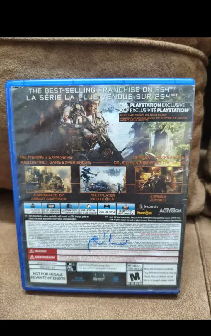 دیسک بازی کالاف دیوتی بلک آپس ۳ ps4|کنسول، بازی ویدئویی و آنلاین|قم, زنبیل آباد|دیوار