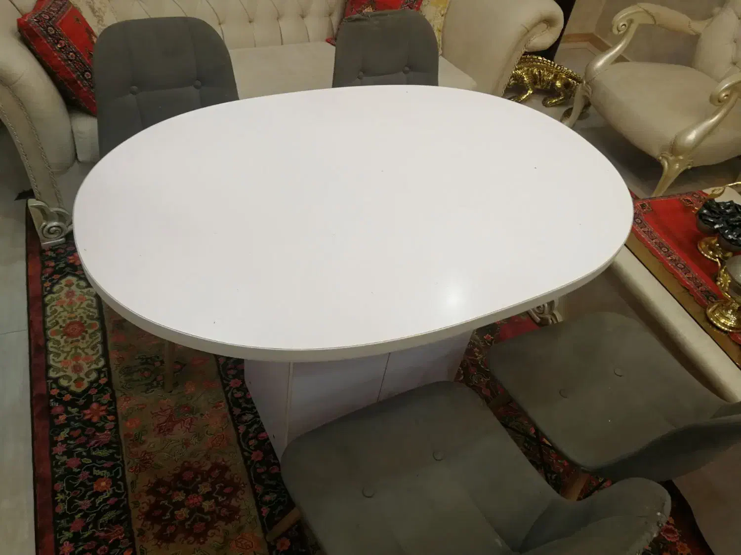 میز نهارخوری 4 نفره|میز و صندلی غذاخوری|رشت, گلباغ نماز|دیوار