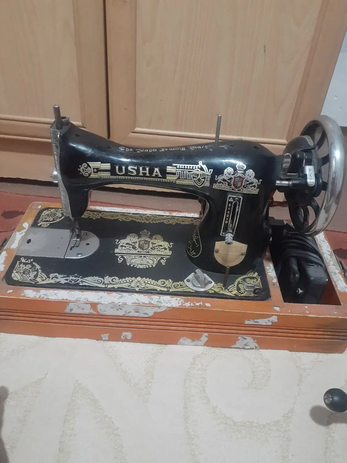 چرخ خیاطی مارک USHA یوشا|چرخ خیاطی و ریسندگی|خرمآباد, |دیوار