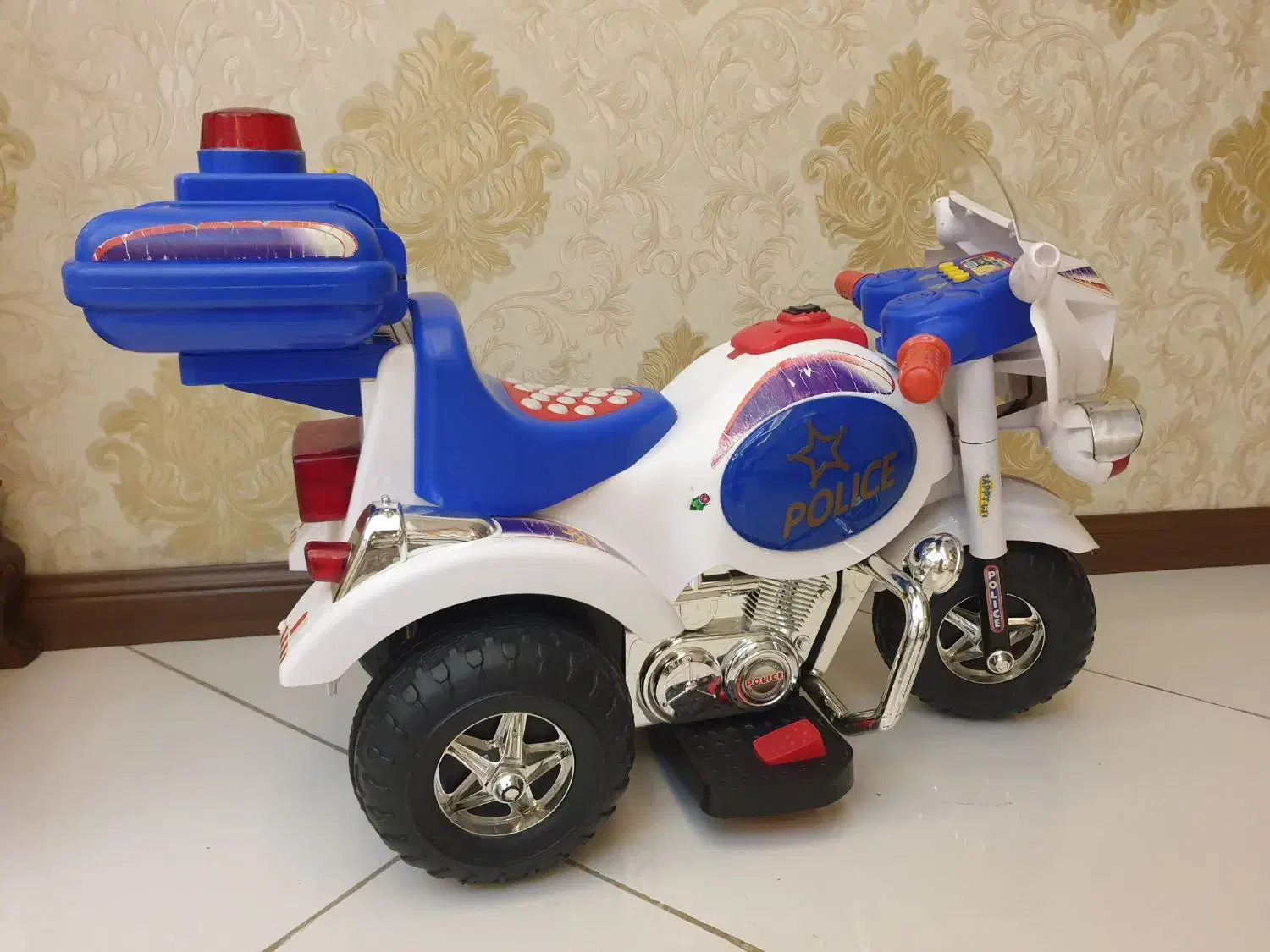 موتور پلیس شارژی|اسباببازی|باقرشهر, |دیوار