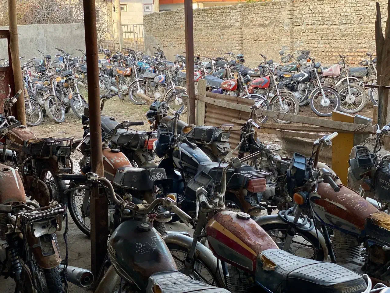 موتور مزایده اوراقی غیر بازسازی|موتورسیکلت|گرگان, |دیوار