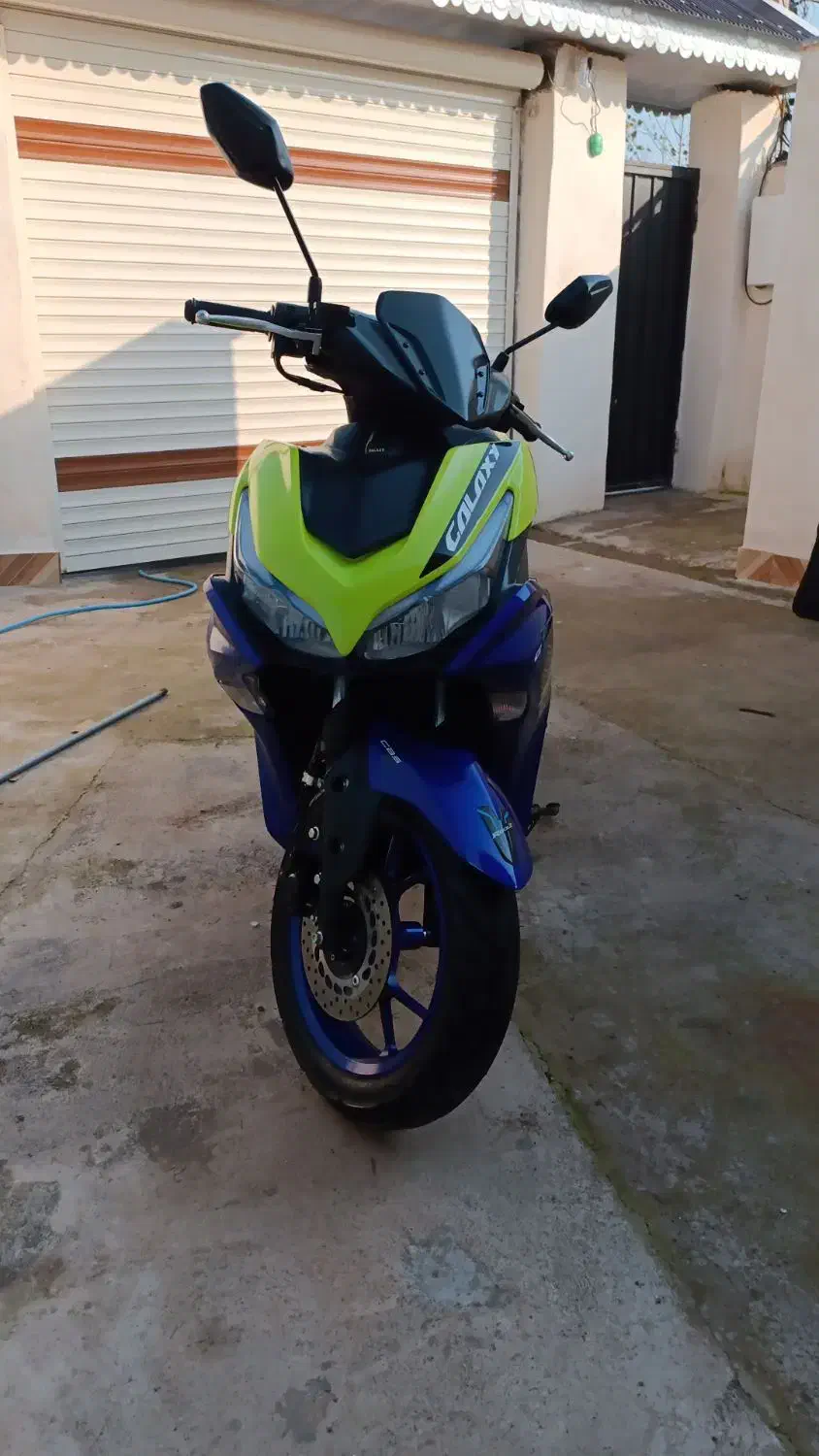 ۱۴۰۲ ‌ گلکسی ۱۵۵ تک برگ ۱۱۰|موتورسیکلت|رشت, حومه رشت|دیوار